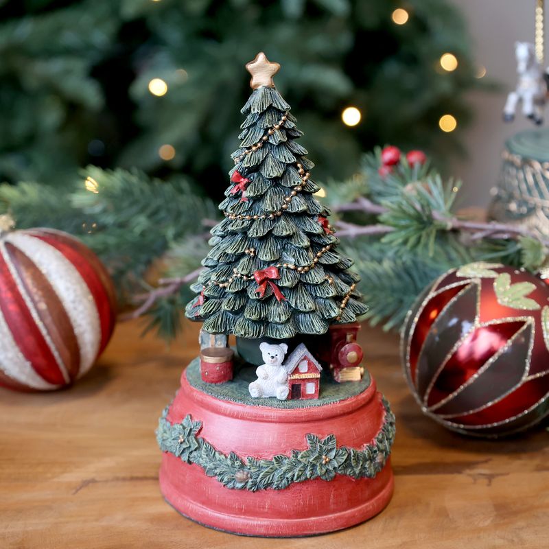 NOEL Spilledåse med Juletre