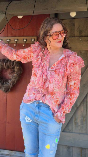 Hovedbilde HELENA Bluse Coral Blush