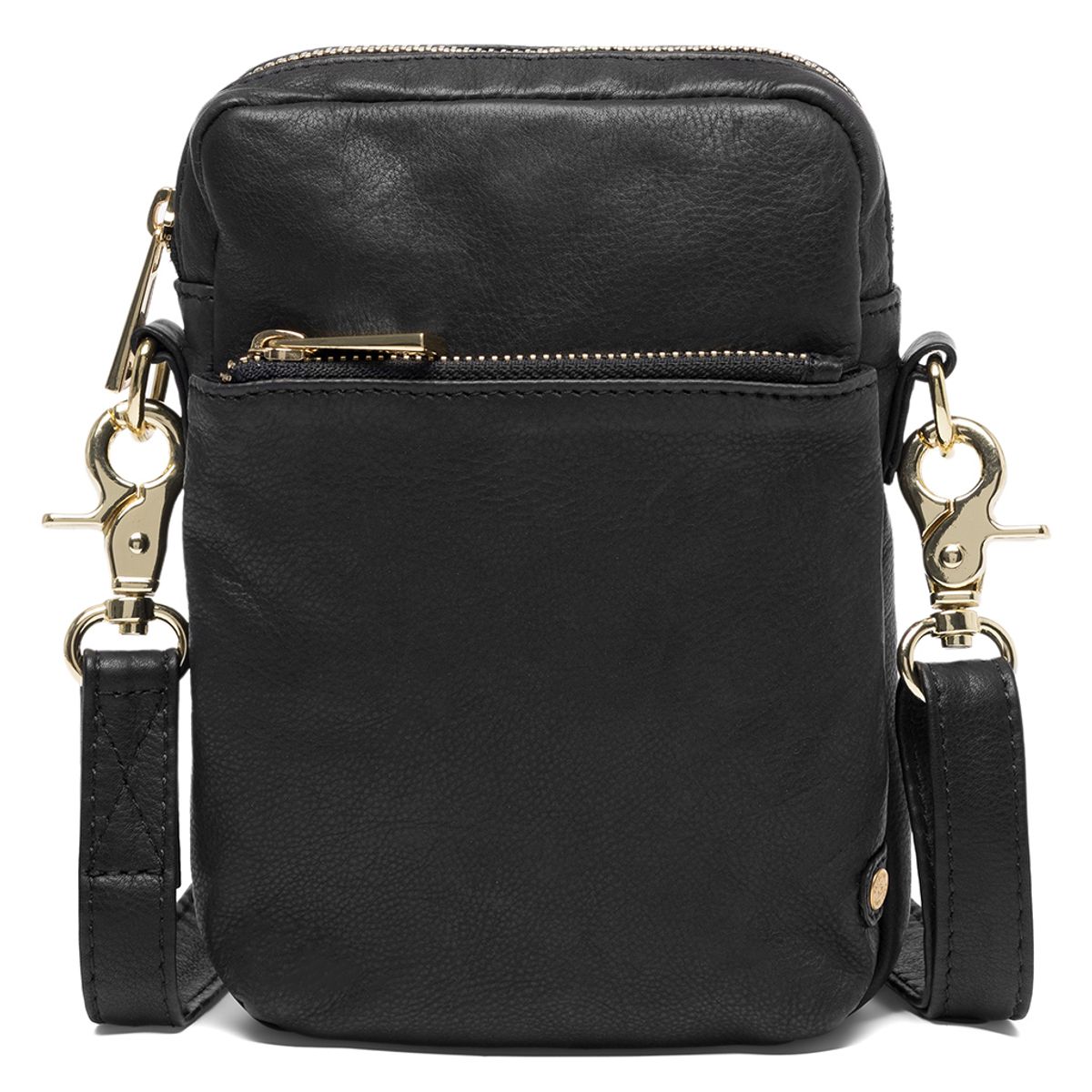 MOBILBAG Skinn Sort 1