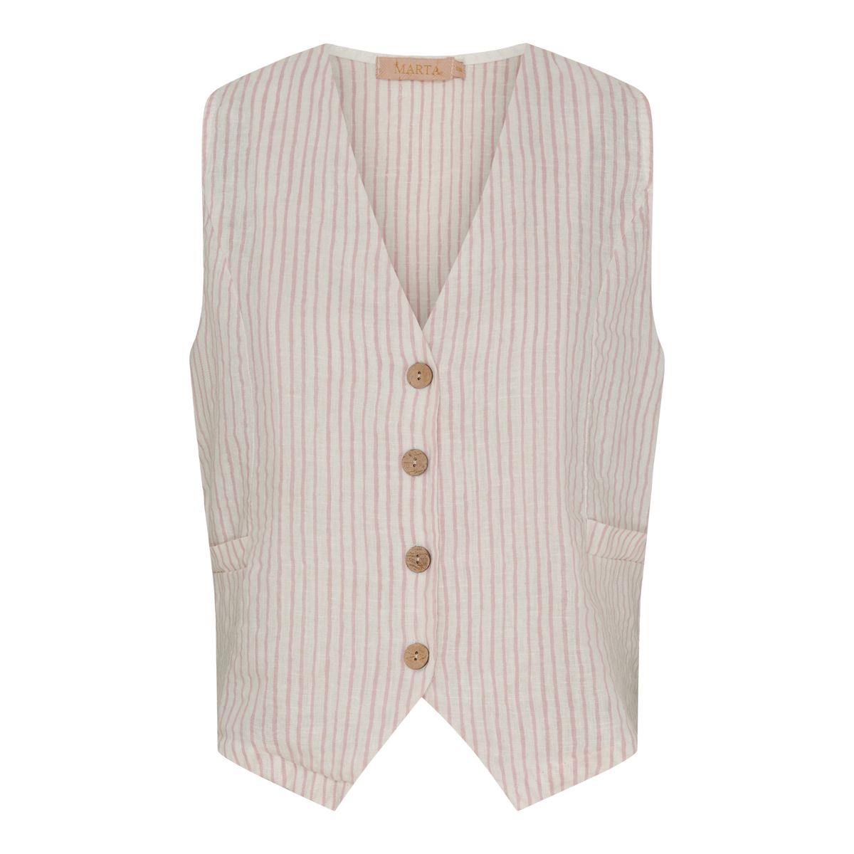 EDEL Vest Stripe Rosa