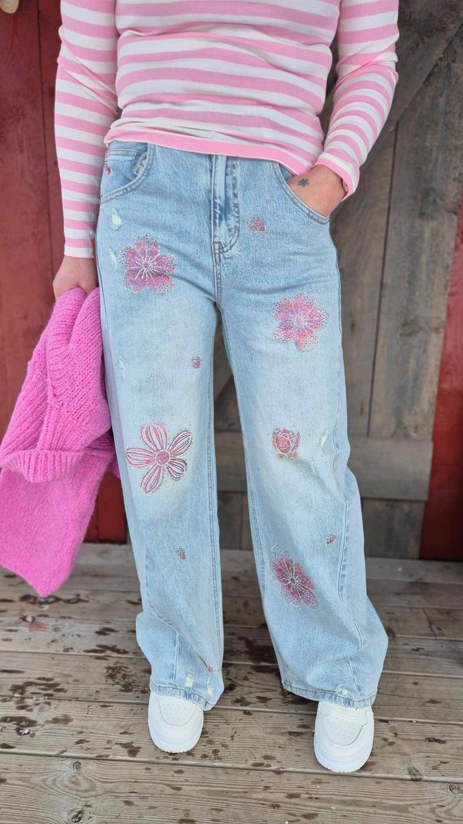 FLOWER Denim Jeans 