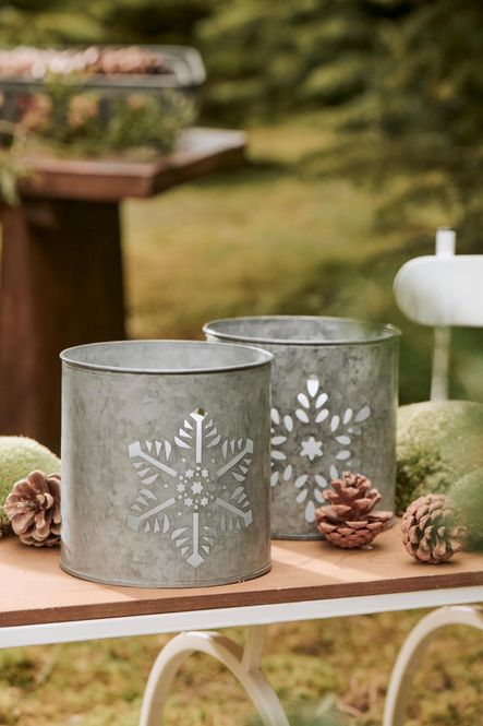 Hovedbilde  LYSLYKT Snøkrystall Sink 