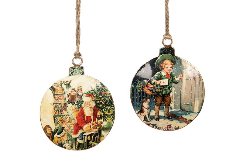 EMALJERT Julepynt Nostalgi Rund 