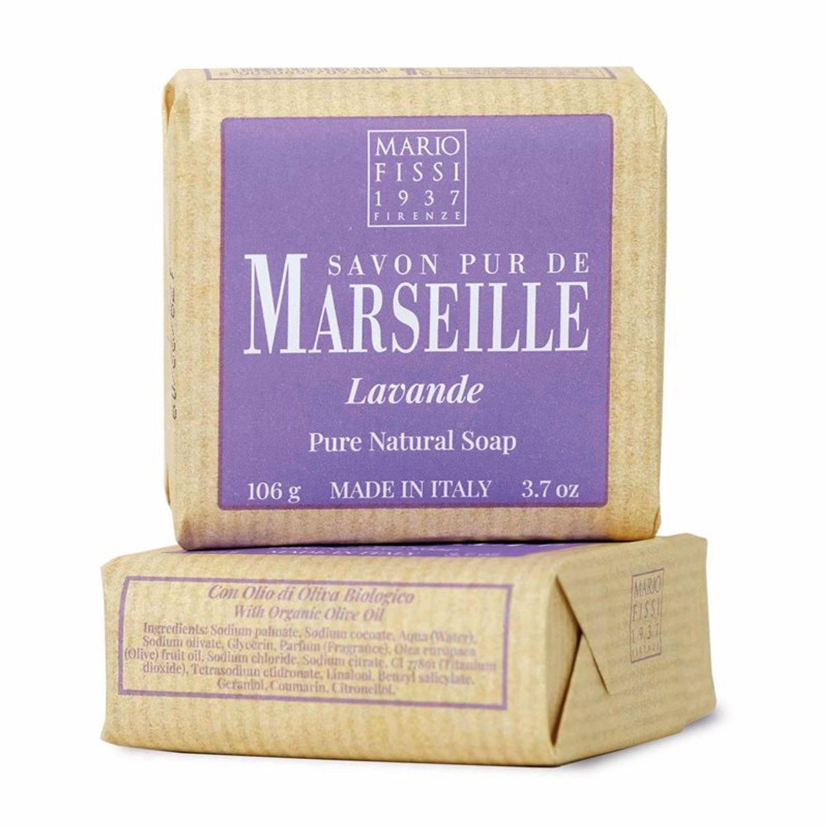 SÅPESTYKKE Marseille Lavendel
