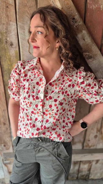 Hovedbilde MELISANDE Bluse Red Floral