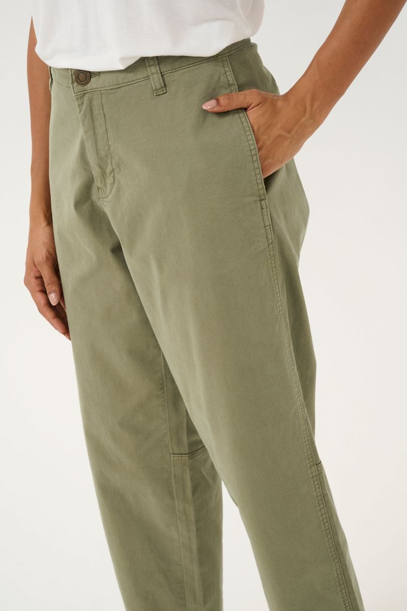 ALLY Brita Bukse Burnt Olive
