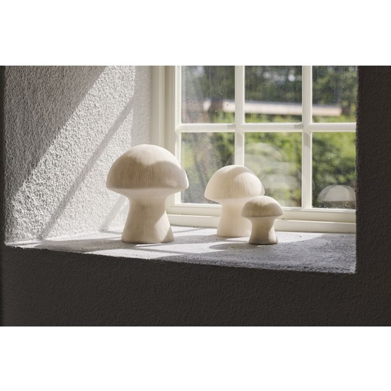 LAMPE Sopp Hvit  