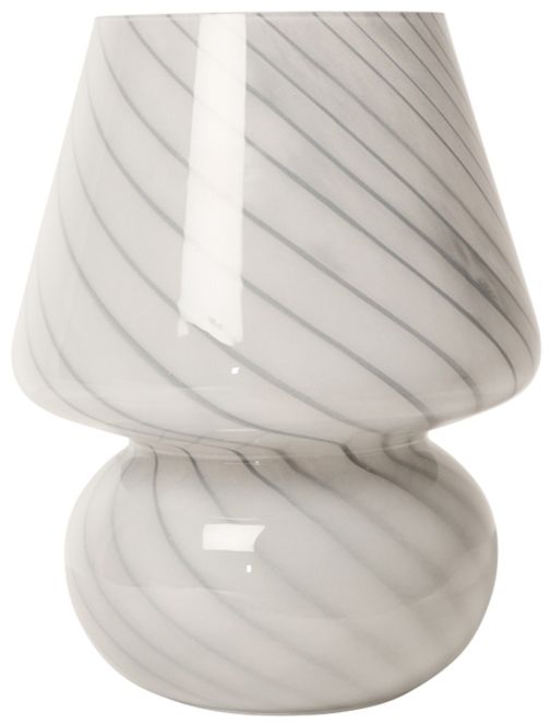 Hovedbilde BORDLAMPE Batteri Joyful Grå 19cm