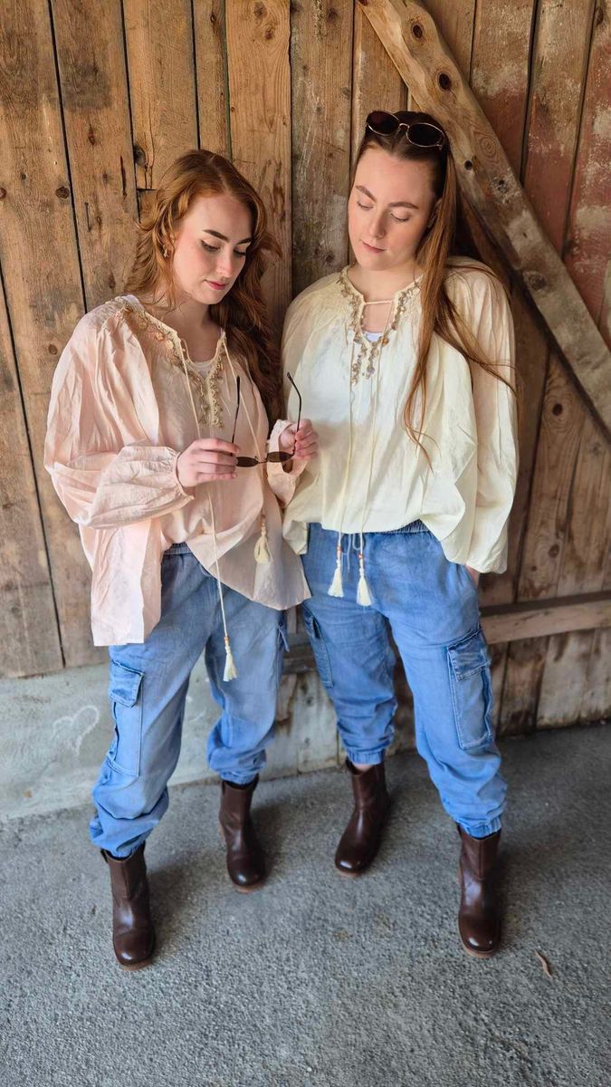 CARGO Soft Jeans Used Blue