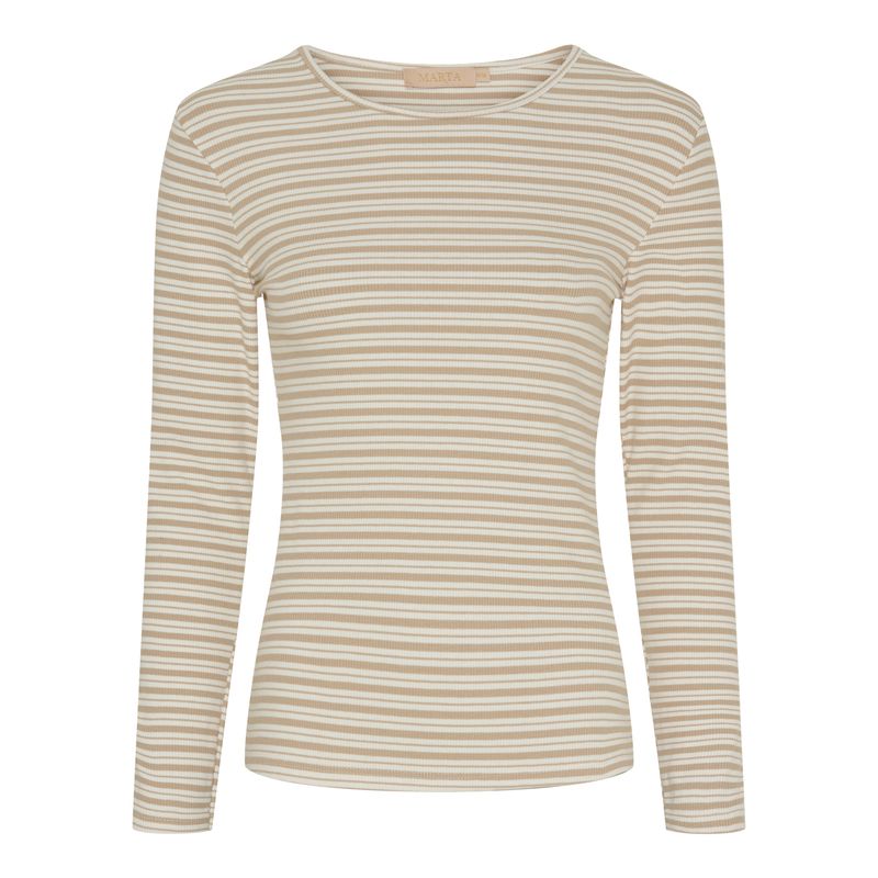 T-SHIRT Christel Tee Beige/Creme