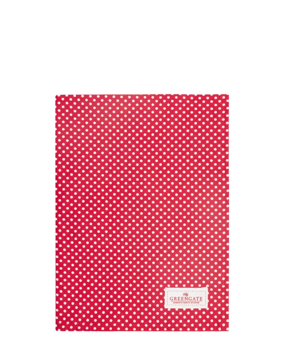 KJØKKENHÅNDKLE Dotty Red