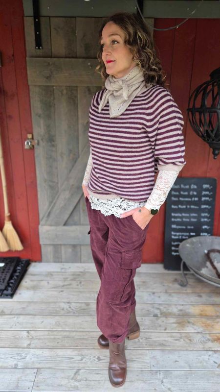COMET Cord Bukse Bordeaux